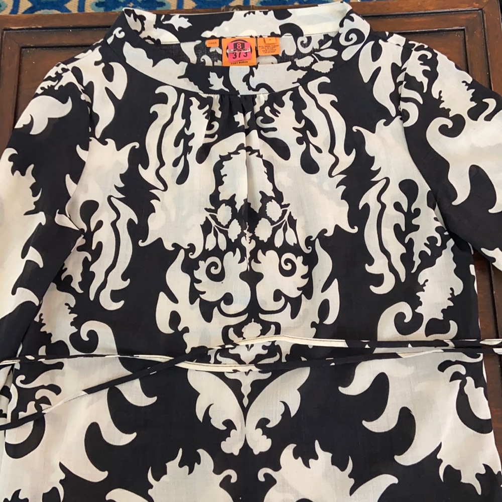Tory Burch tunic style shirt with belt